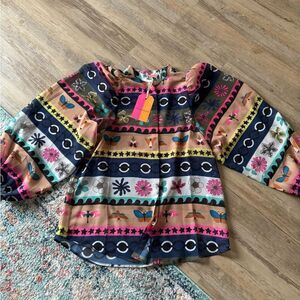 Vilagallo Multicolor Patterned Button Down Shirt